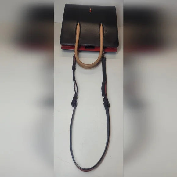 Christian Louboutin Paloma Tri Color Leather Tote Bag