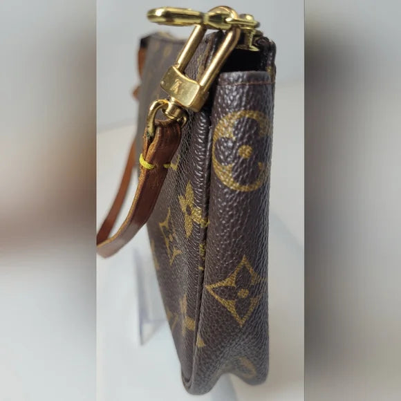 Louis Vuitton Brown Monogram Medium Accessory Pochette Shoulder Bag