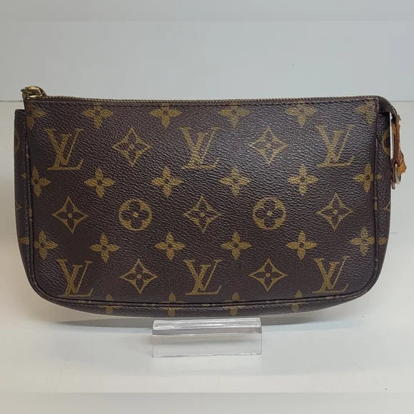 Louis Vuitton Brown Monogram Medium Accessory Pochette Shoulder Bag
