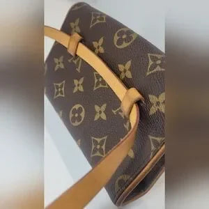 Louis Vuitton Monogram Pochette Florentine Belt Bag