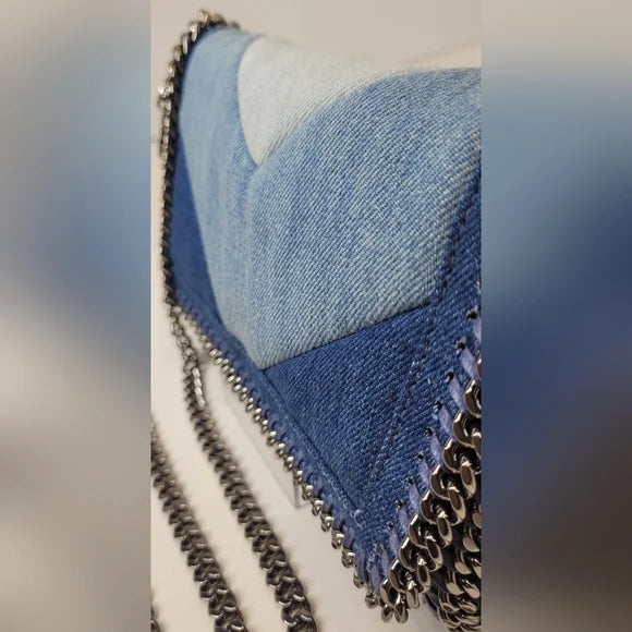 Stella McCartney Denim Patchwork Crossbody