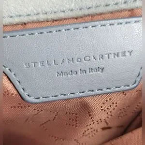 Stella McCartney Light Blue Falabella Mini Tote Bag