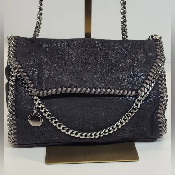 Stella McCartney Shaggy Deer Mini Fabella Shoulder Bag