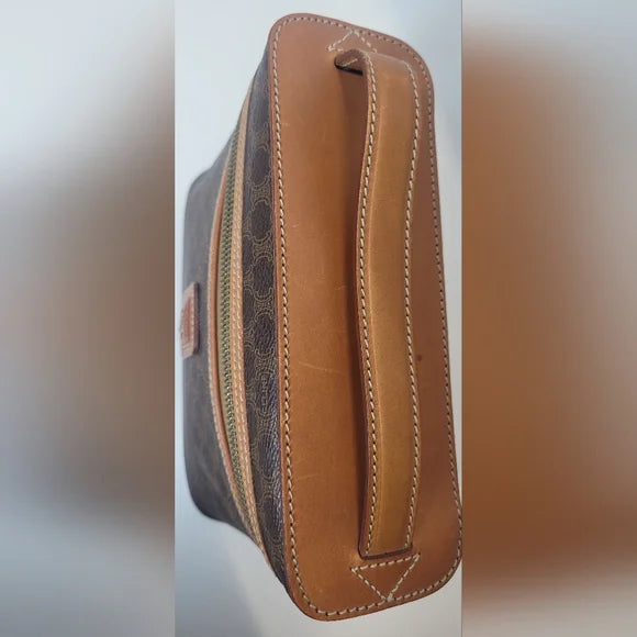 Celine Brown Monogram Handbag