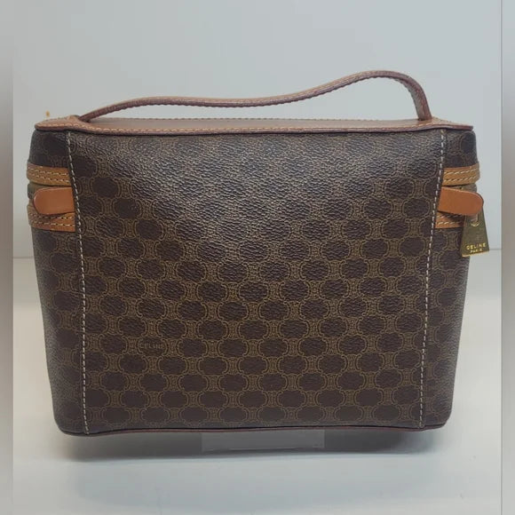 Celine Brown Monogram Handbag