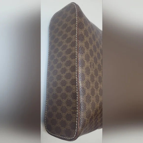 Celine Brown Monogram Handbag