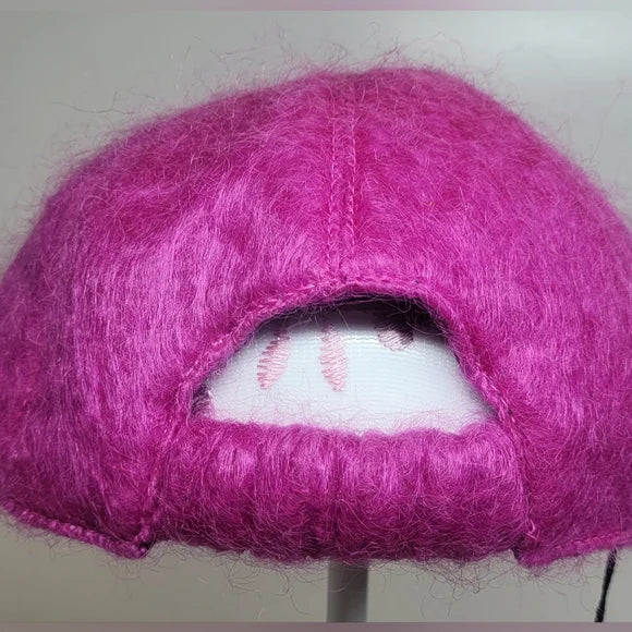 Gucci Pink Fuzzy Baseball Hat NWT