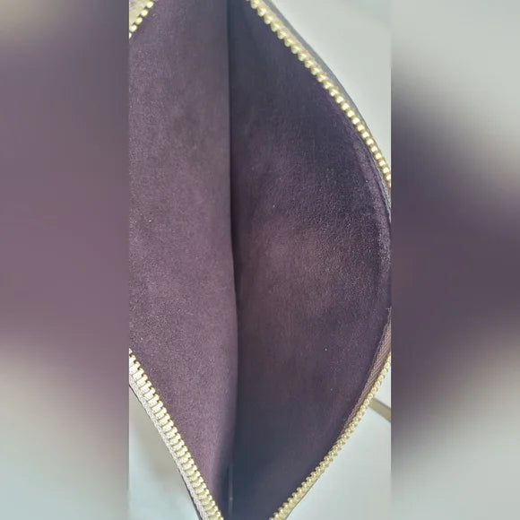 🔥🩷Louis Vuitton MM Giant Empreinte Neverfull Pouch, Wristlet- Rare, microchiped