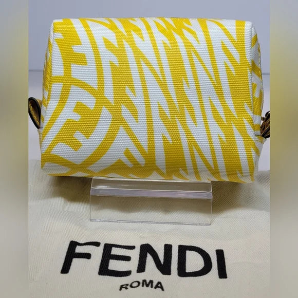 Fendi Small Vertigo FF Print Pouch / Crossbody