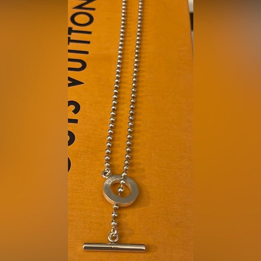 Silver Gucci Necklace