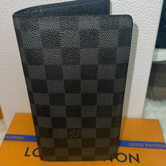 Louis Vuitton Damier Brazza Graphite  wallet