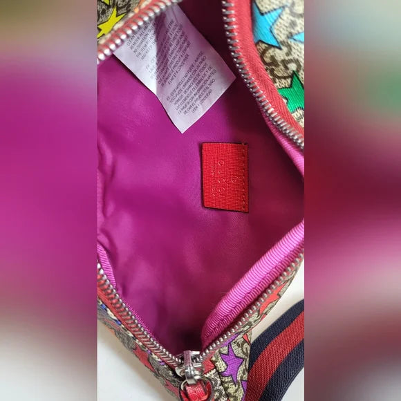 Gucci GG Canvas Star Print Belt Bag
