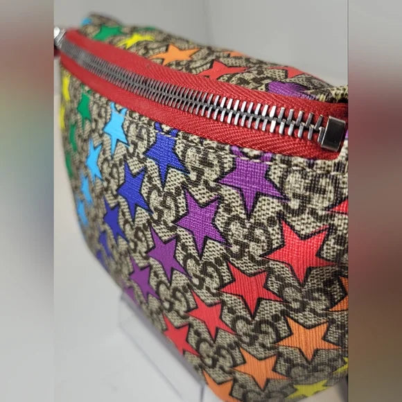 Gucci GG Canvas Star Print Belt Bag