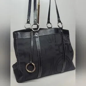Dolce & Gabbana Black Canvas Tote