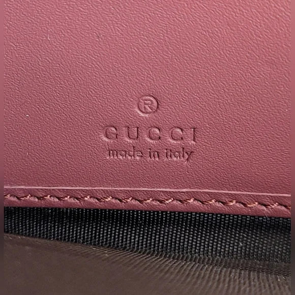 Gucci GG Supreme Blooms Long Zippy Wallet