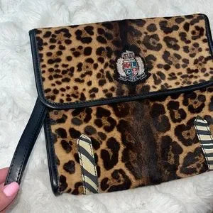 Christian Louboutin Syd large calf hair backpack/ 2 piece RARE🩷