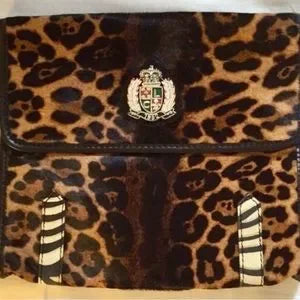 Christian Louboutin Syd large calf hair backpack/ 2 piece RARE🩷