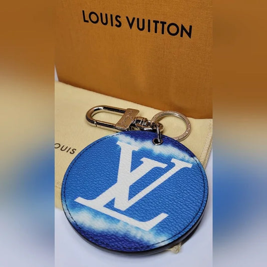 Louis Vuitton Blue Monogram Escale Bag Charm