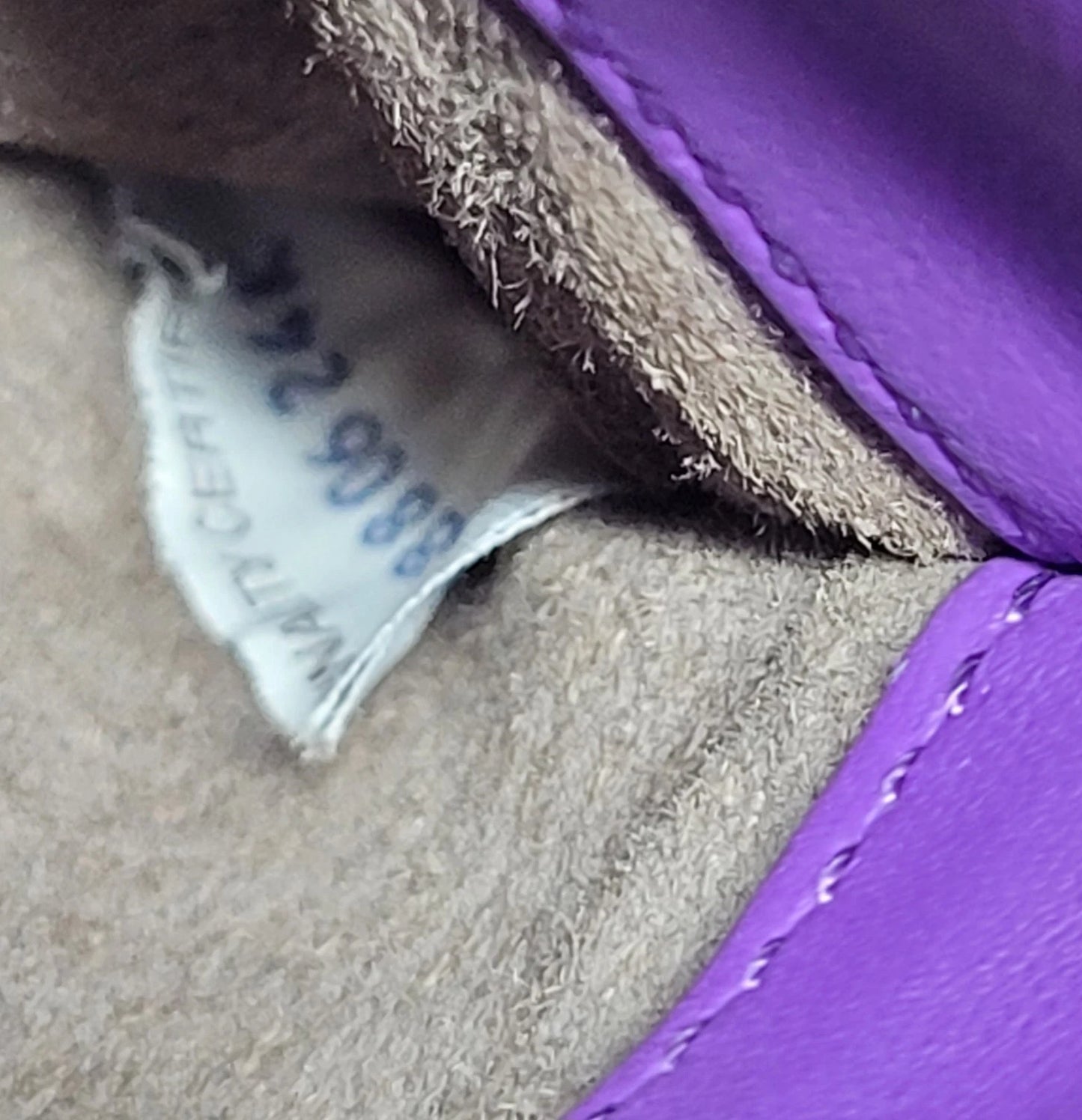 Bottega Veneta Intrecciato Woven Purple Leather Shoulder Bag