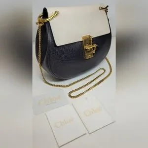 Chloe Drew small calfskin Leather Shoudler Bag