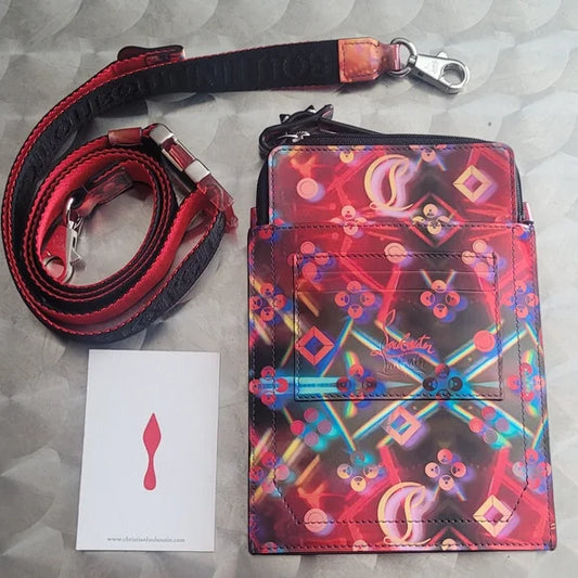 Christian Louboutin Multicolored Enamel Shoulder Bag