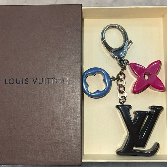Louis Vuitton 3 piece key chain & box