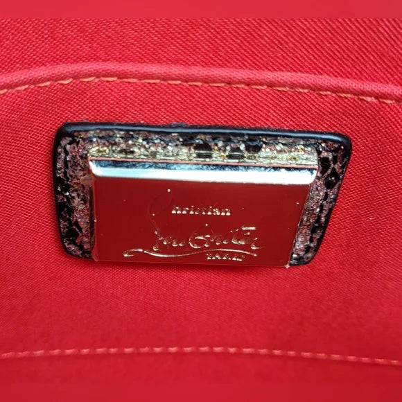 Christian Louboutin Multicolored 2 way Crossbody Clutch🔥