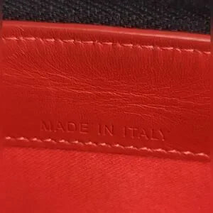 Christian Louboutin Panettone Black Leather Studded Wallet