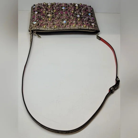 Christian Louboutin Multicolored 2 way Crossbody Clutch🔥