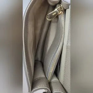 Chloe Beige Aby Leather Goatskin Hand Bag