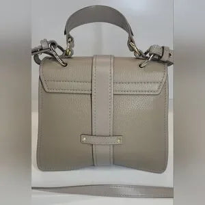 Chloe Beige Aby Leather Goatskin Hand Bag