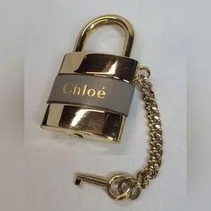 Chloe Beige Aby Leather Goatskin Hand Bag