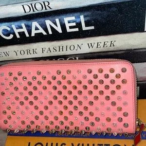 Christian Louboutin Panettone spiked long wallet
