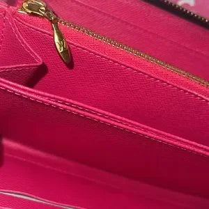 Gorgeous Louis Vuitton long zippy Murakami Takashi wallet.