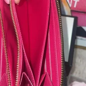 Gorgeous Louis Vuitton long zippy Murakami Takashi wallet.