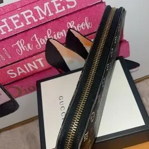 Gorgeous Louis Vuitton long zippy Murakami Takashi wallet.