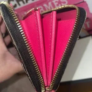Gorgeous Louis Vuitton long zippy Murakami Takashi wallet.