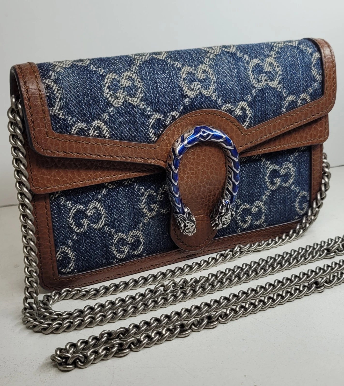 Gucci Denim Dionysus Mini Bag