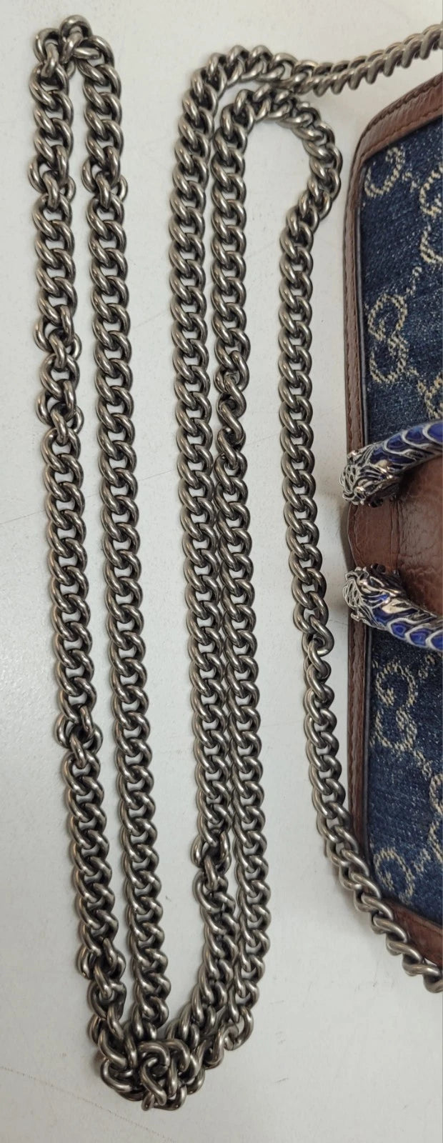 Gucci Denim Dionysus Mini Bag