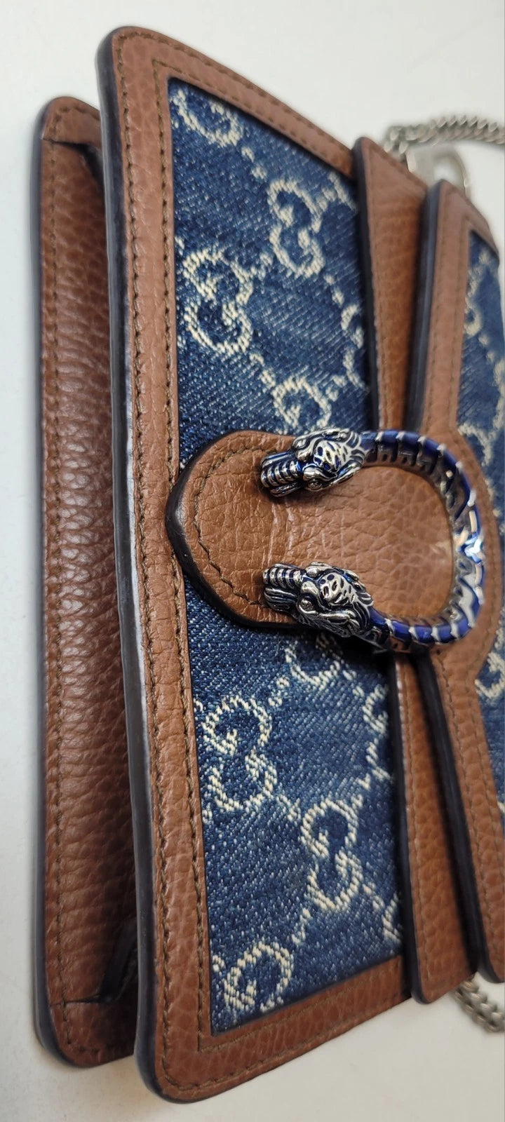 Gucci Denim Dionysus Mini Bag