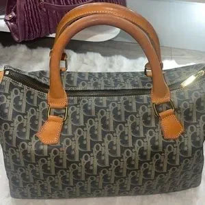 Beautiful Dior PVC Boston bag