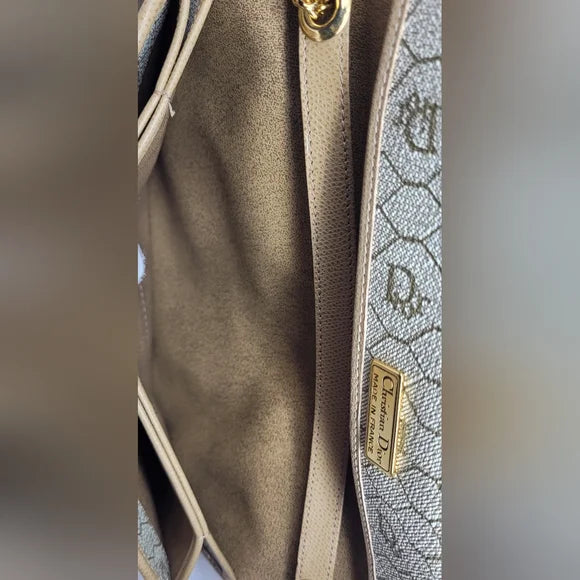 Christian Dior Vintage Honeycomb 2 waybag