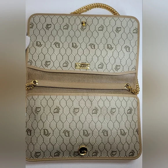 Christian Dior Vintage Honeycomb 2 waybag