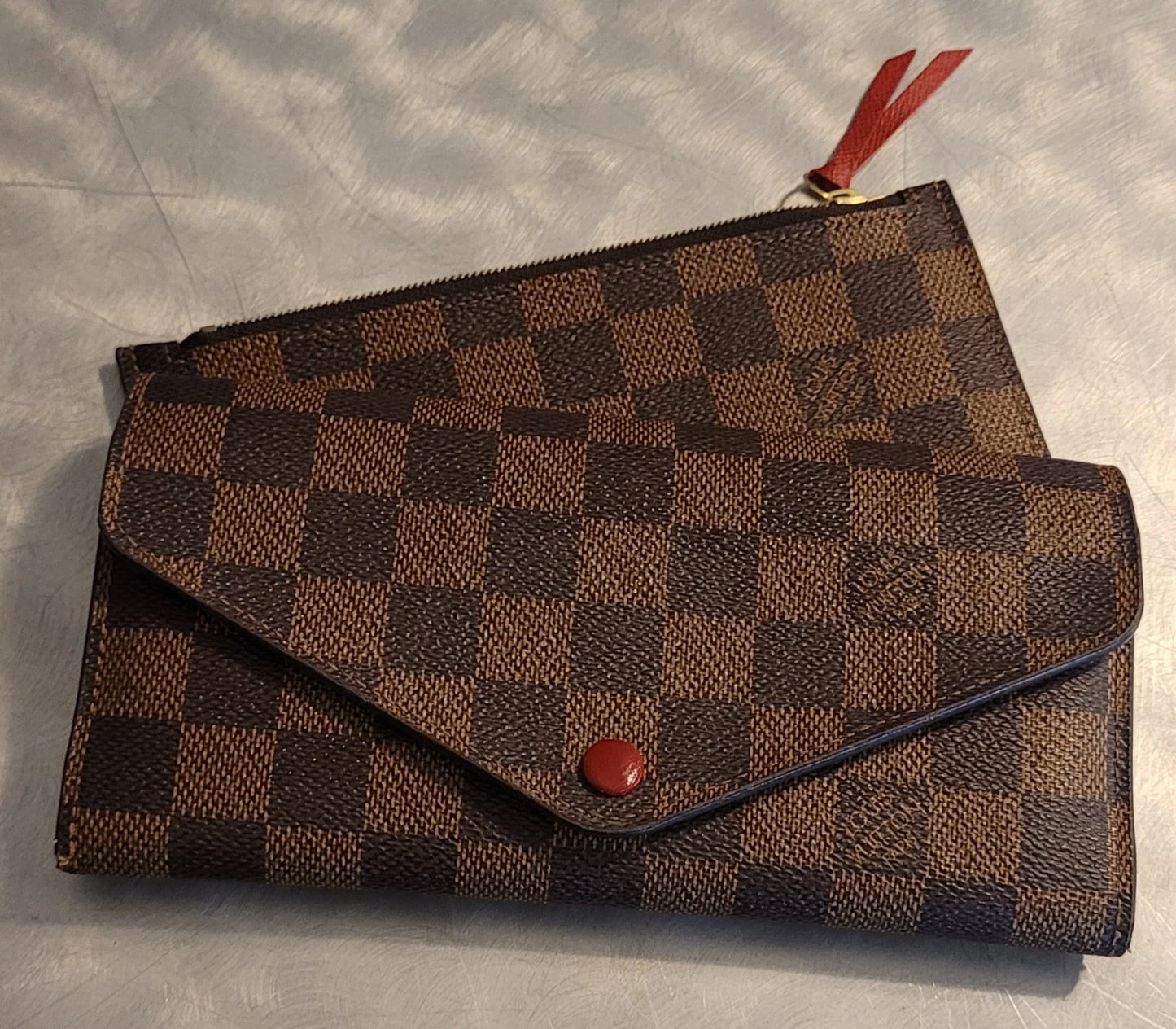 Louis Vuitton Brown Damier Ebene Josephine Wallet