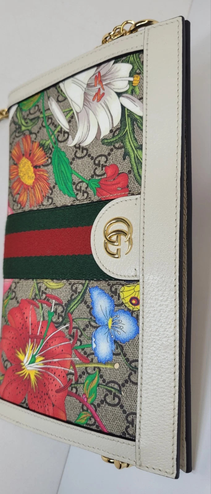 Gucci Ophidia GG Flora Supreme Crossbody Bag