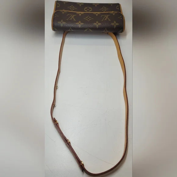 Louis Vuitton Brown Monogram Florentine Pochette