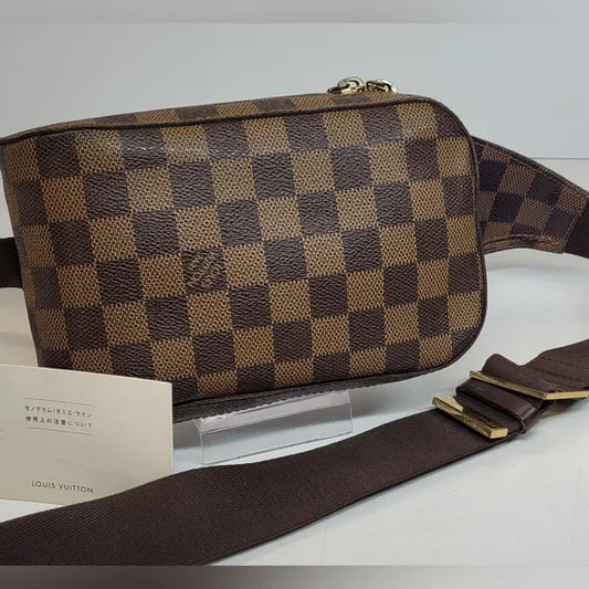 Louis Vuitton Brown Damier Ebene Geronimo Bum Bag
