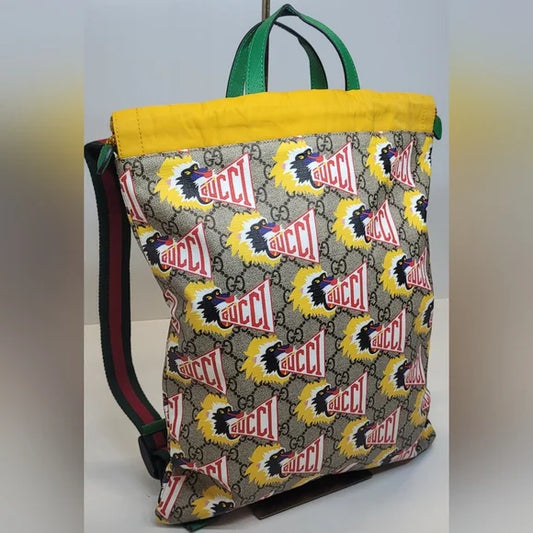 Gucci GG Supreme Baboon Print Backpack