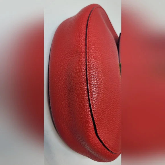 Chloe Drew Red Lambskin Crossbody Bag