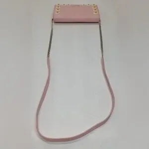 NWT Jimmy Choo pink leather daisy crossbody bag